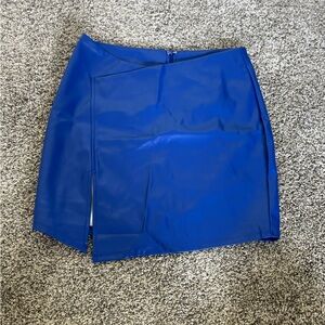 Windsor Leather Mini Skirt